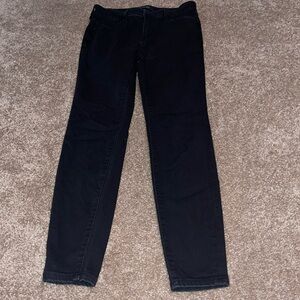 Liverpool Skinny Black Stretch Jeans - size 4. I